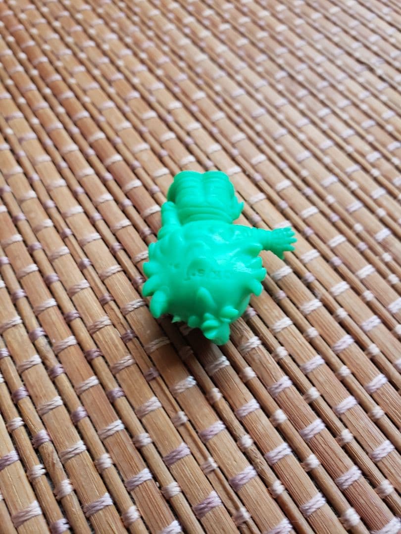 聖闘士星矢消しゴム　SDセイントパラダイス　マリン　魔鈴　緑　キン消し