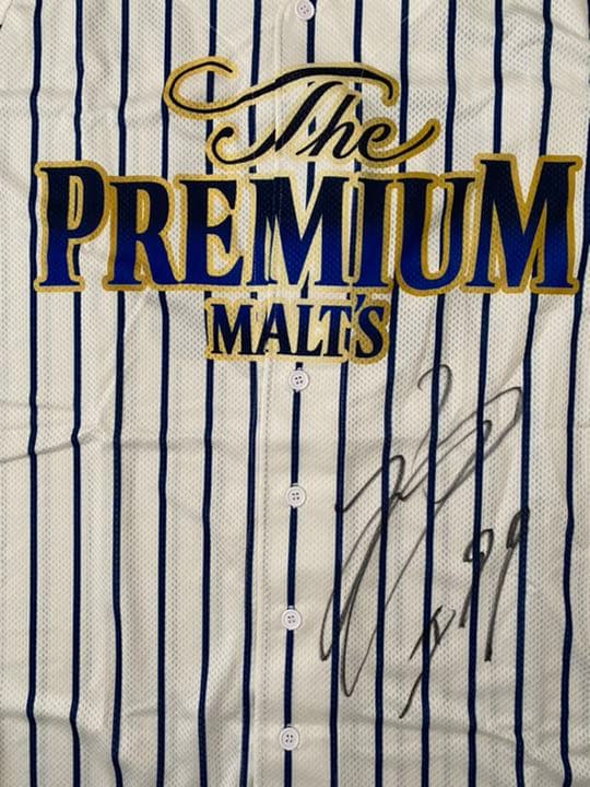 中村紀洋選手の実際着たユニフォーム