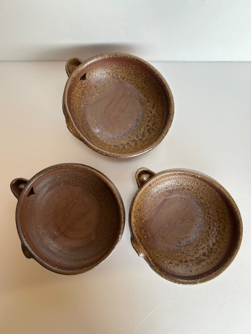 備前片口向付け６客セット (中村六郎 作)