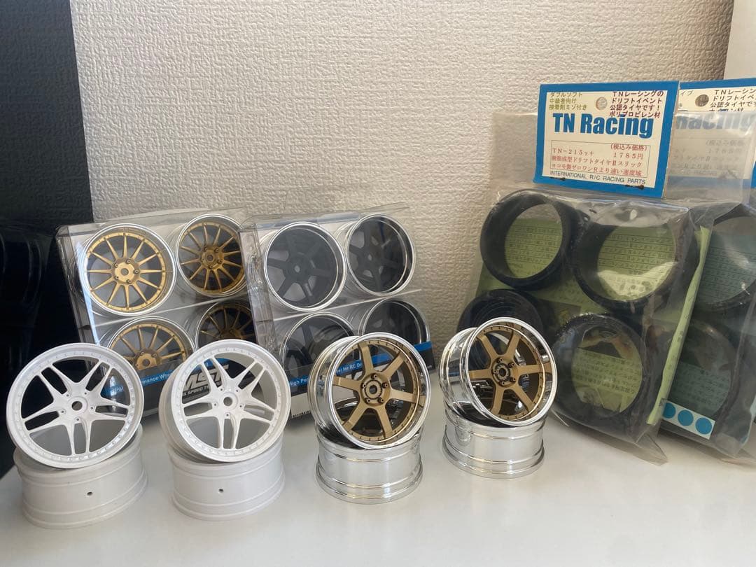 MST ホイール　ドリフトタイヤ　セット　TN ラジコン　タイヤ