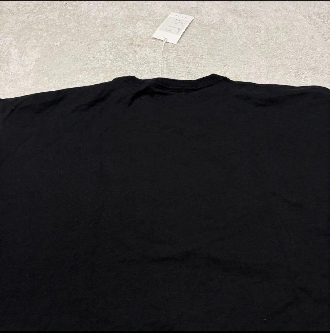 【最終値下げ　新品未使用】YOKE☆Tシャツ☆1☆黒