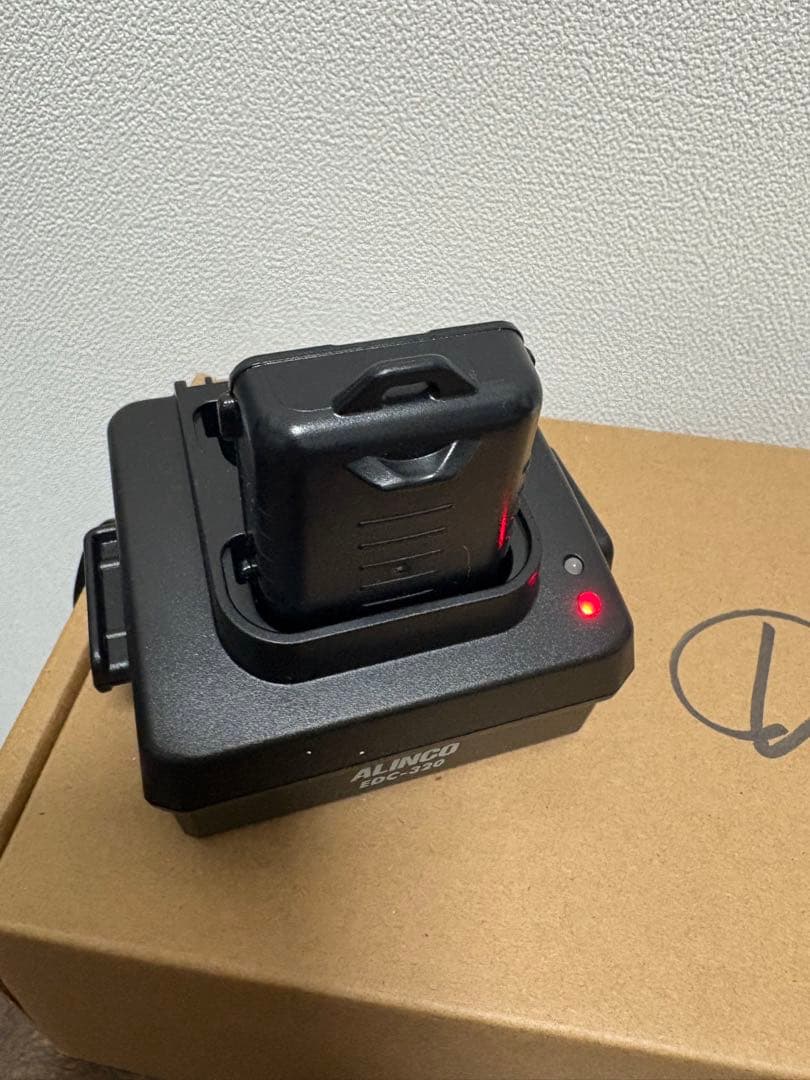 ヘルメット用　トランシーバー　アルインコ　DJ-PHM20 中古品