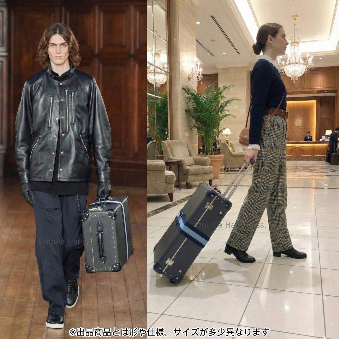 希少★極美品SHIPS×グローブトロッター26インチ２輪トロリースーツケース中古