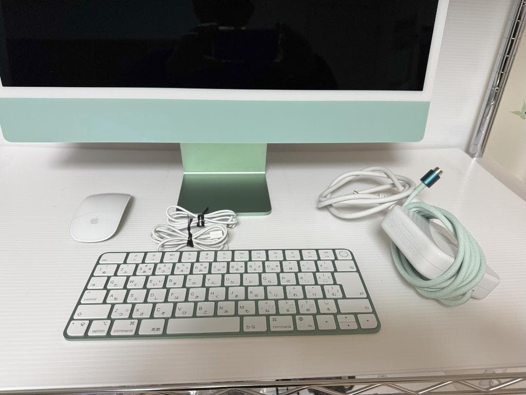 ✨美品✨ iMac 24インチ グリーン 2021 M1 512GB/8GB