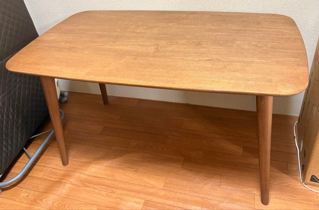 ニトリ ダイニングテーブル ナッツ ブラウン