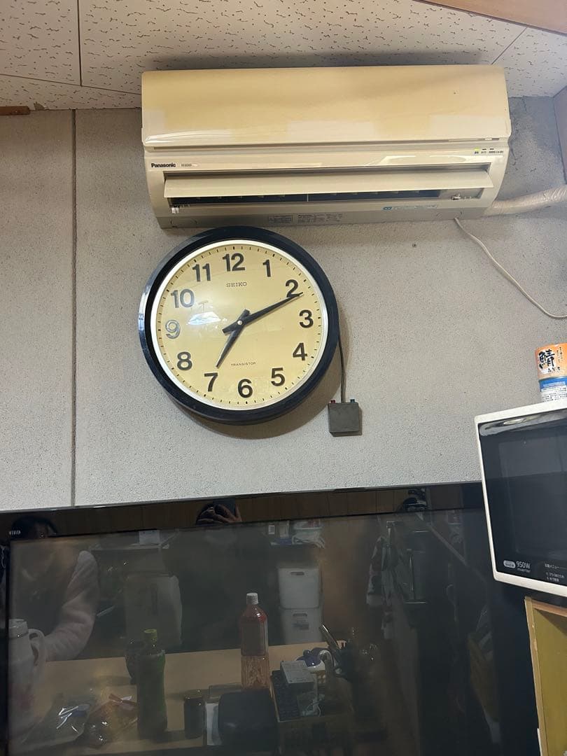 昭和レトロ SEIKO セイコー 大型 トランジスタクロック TTX-800