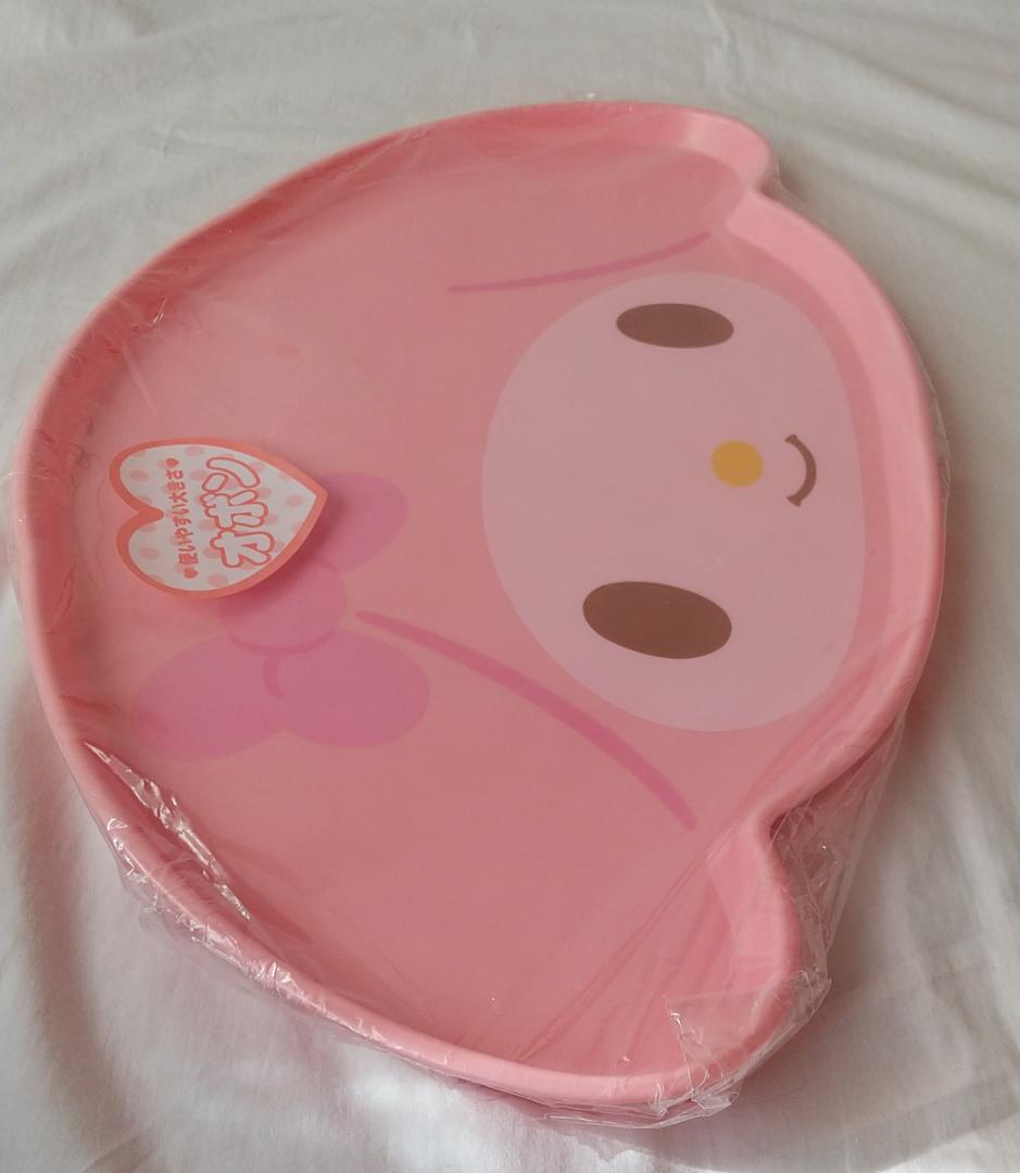 マイメロディ　おぼん　トレイ　フェイス型