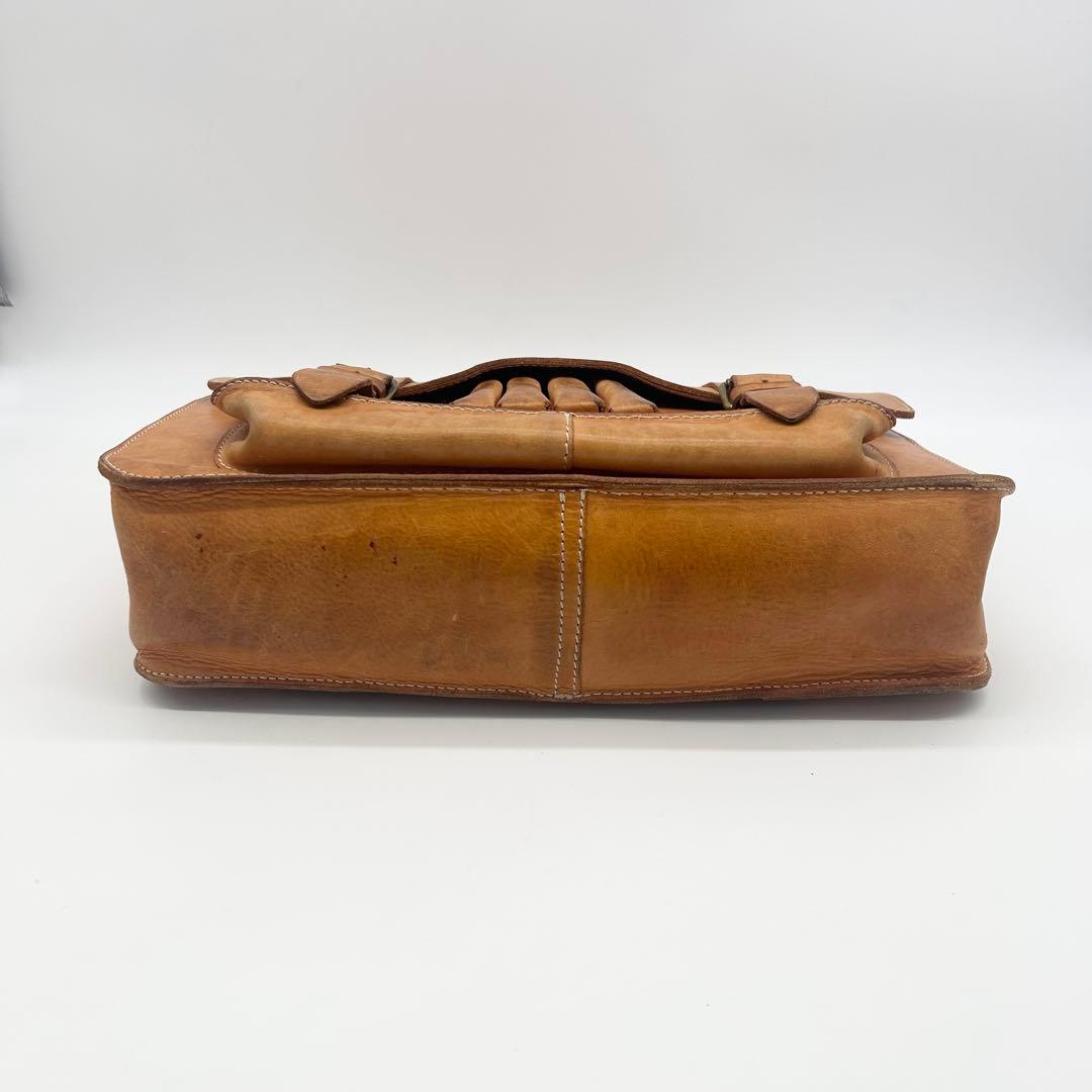 A490 BREE エルク オールレザー ヌメ革 ブリーフケース ビジネスバッグ