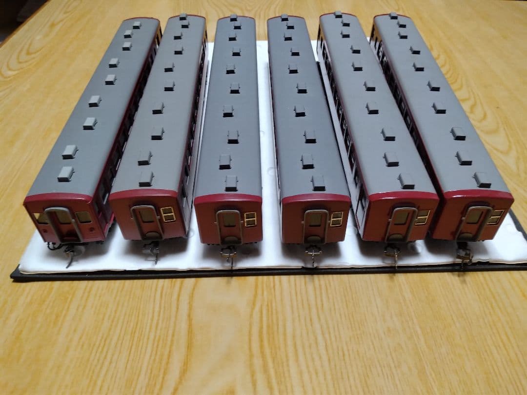 エンドウ　HOゲージ　オハ50系客車6両　ブラスモデル