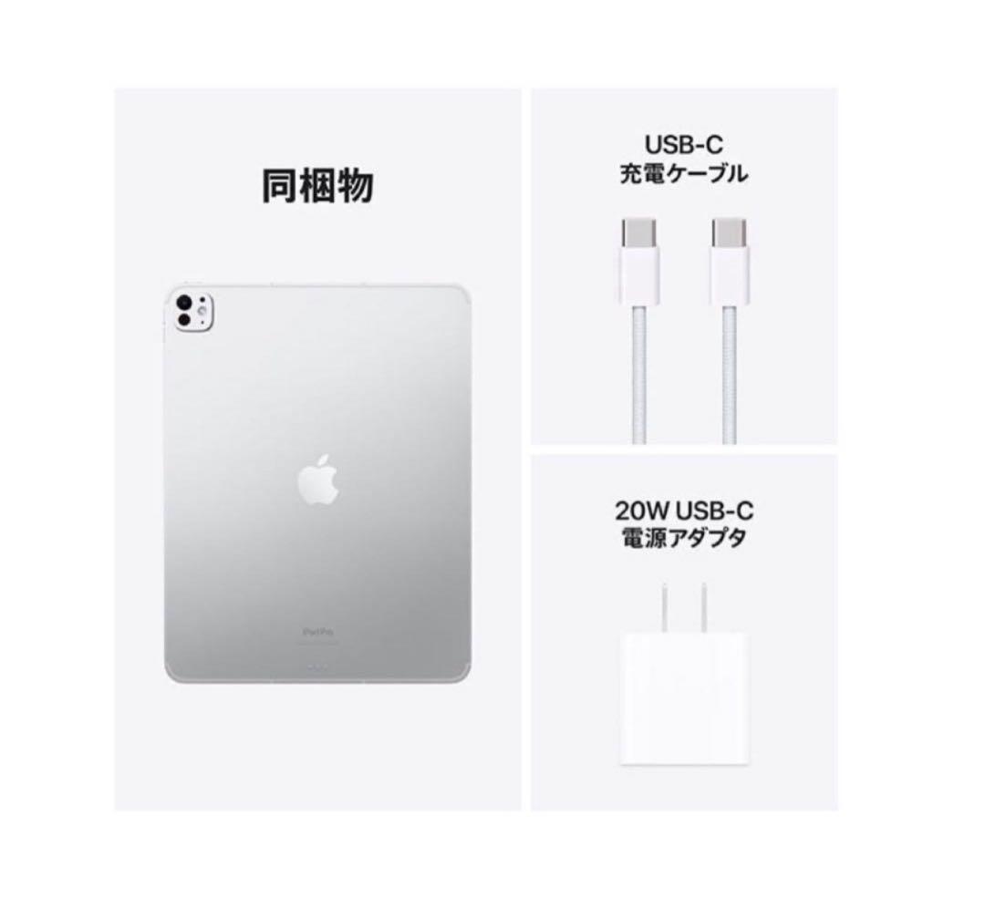 iPad Pro Apple MVX73J/A13インチ M4 Wi-Fi1TB