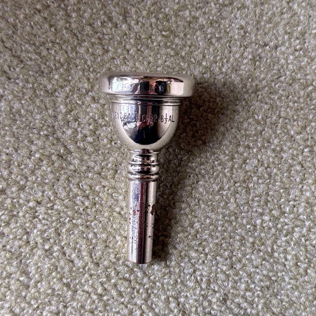 Corp時代、Bachトロンボーンマウスピース 6 1/2 AL 細管用 傷あり