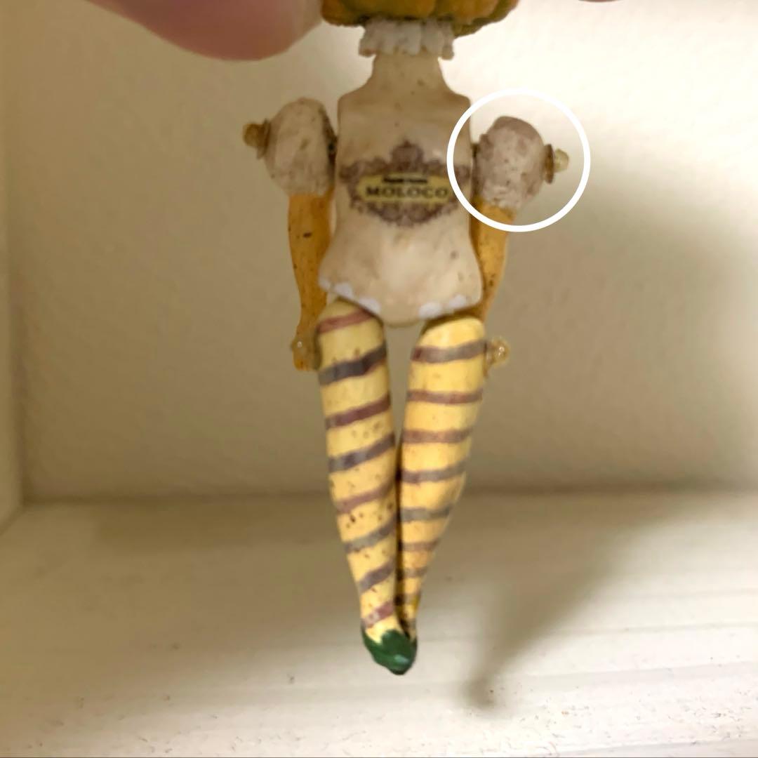 カボチャ頭の人形セット　ミニチュア　作家