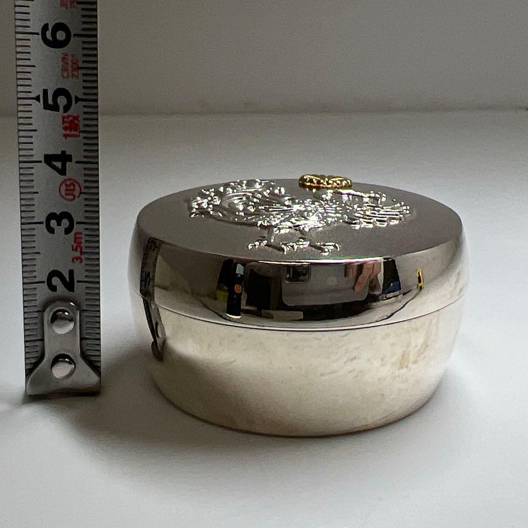 平成2年　天皇御即位記念鳳凰文ボンボニエール　共箱　東Y7-0804⭐︎1F