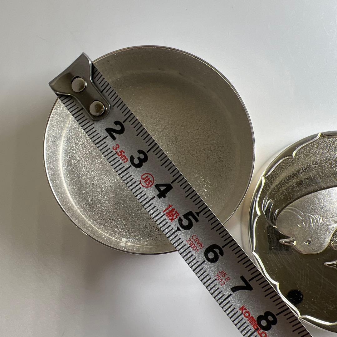 平成2年　天皇御即位記念鳳凰文ボンボニエール　共箱　東Y7-0804⭐︎1F