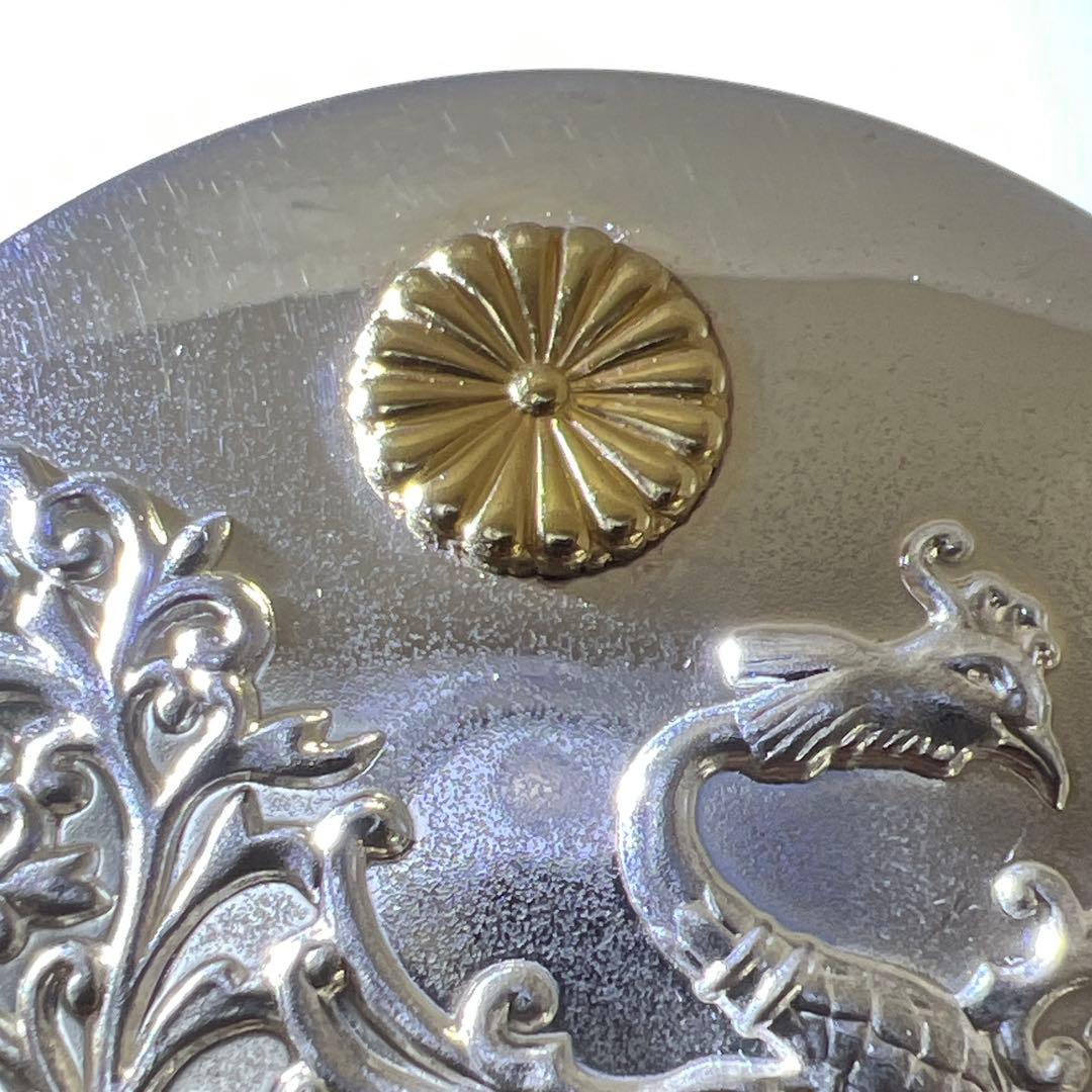 平成2年　天皇御即位記念鳳凰文ボンボニエール　共箱　東Y7-0804⭐︎1F