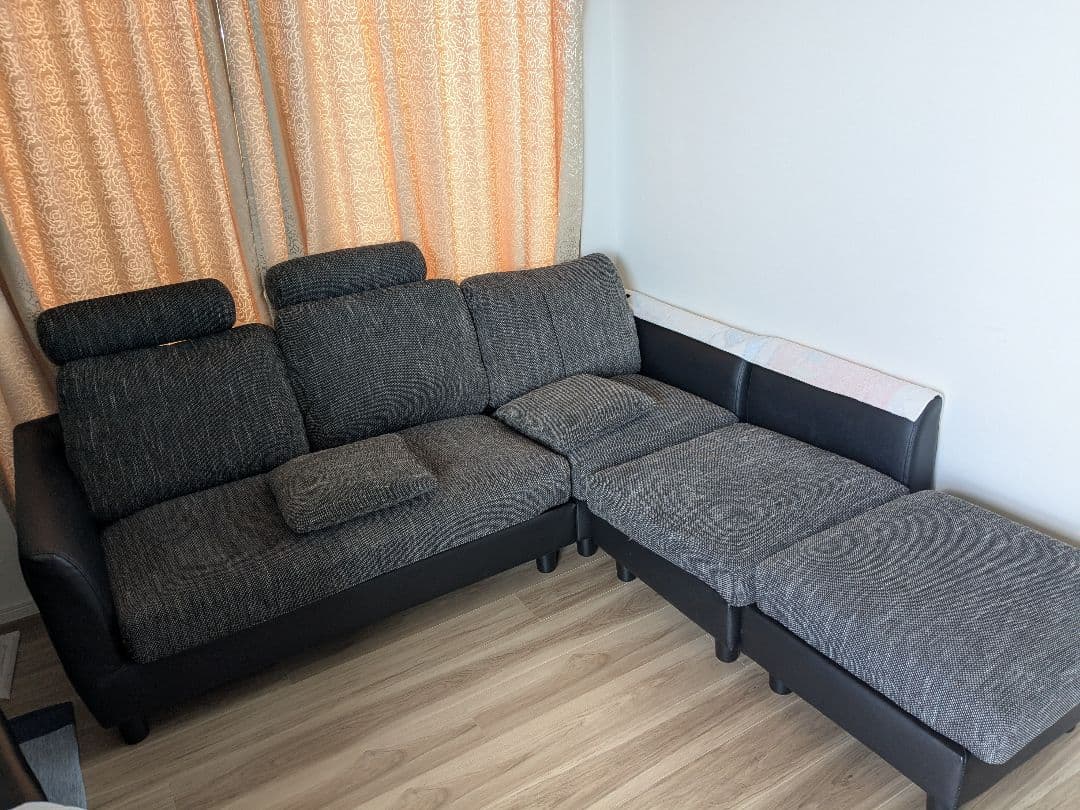 麒麟LOWYA ロウヤ 優雅で贅沢な3人掛けカウチソファ