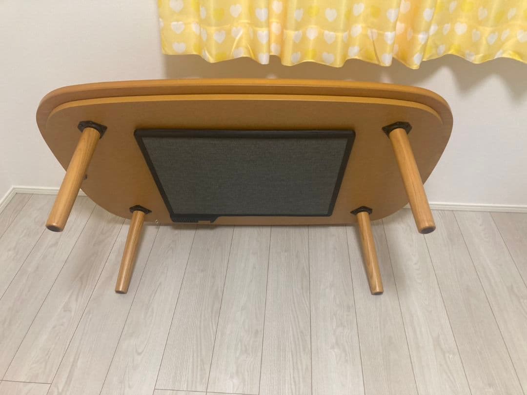 無印良品　タモ材　長方形コタツ