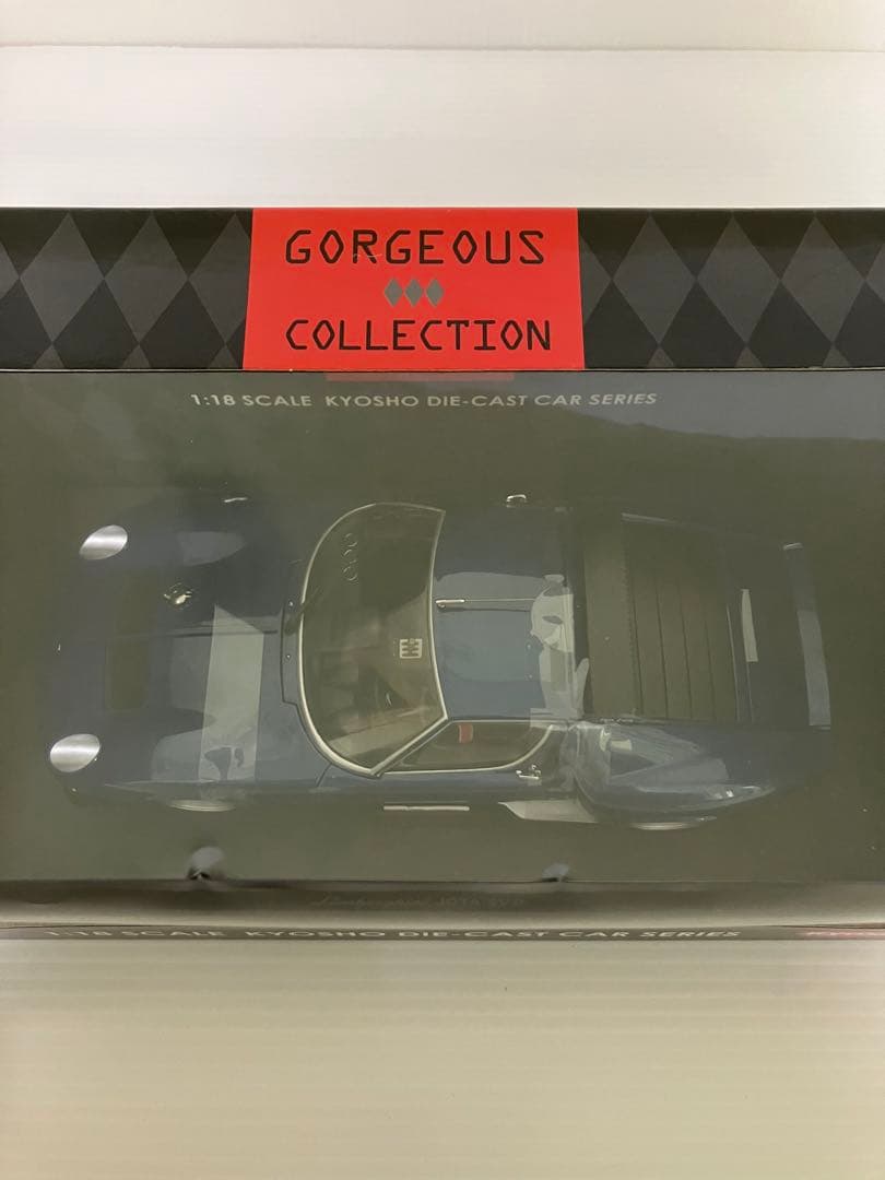 京商 1/18 ランボルギーニ・イオタ(ネイビー)