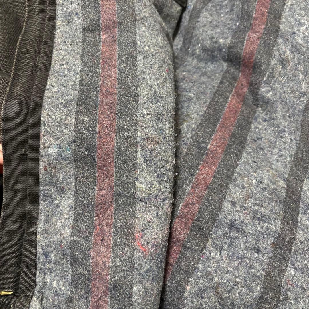 carhartt　トラディショナルコート　襟コーデュロイ　古着　ブラック　90s