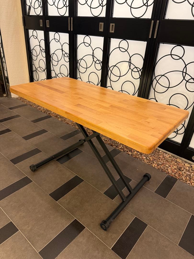 ナチュラル木製ダイニングテーブル良品