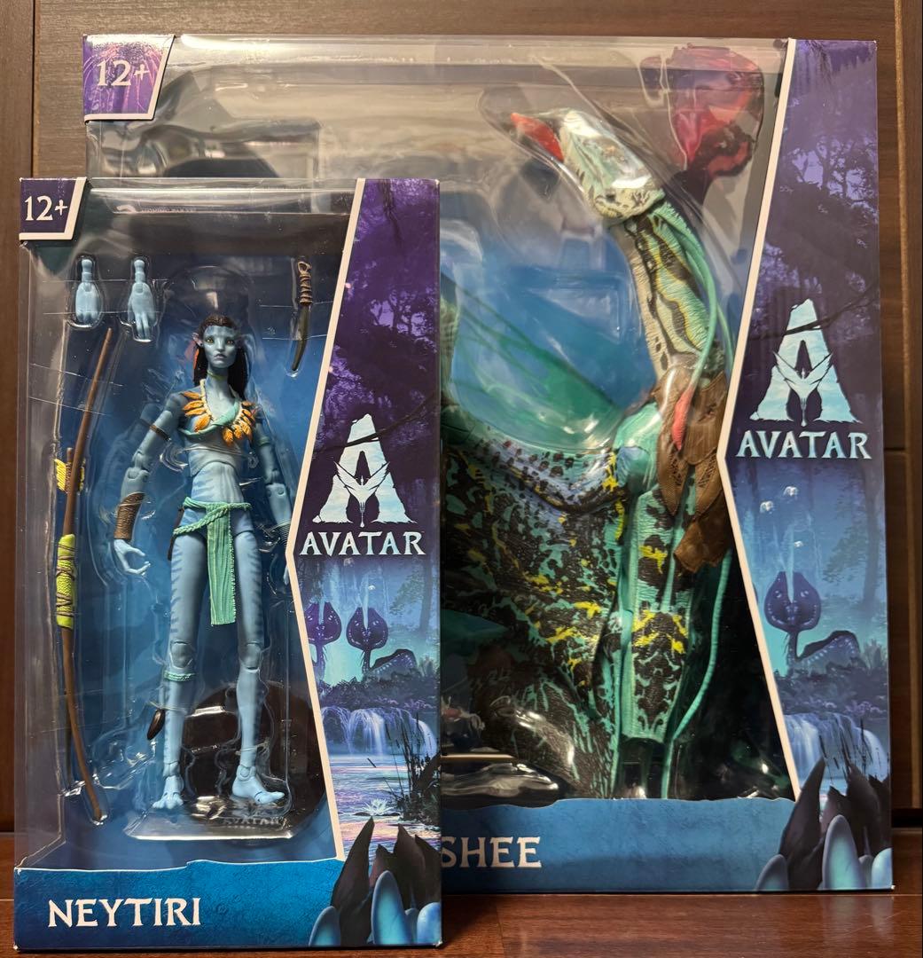 た*様 マクファーレン・トイズ　アバター　7インチ 　ネイティリ＆バンシーセット
