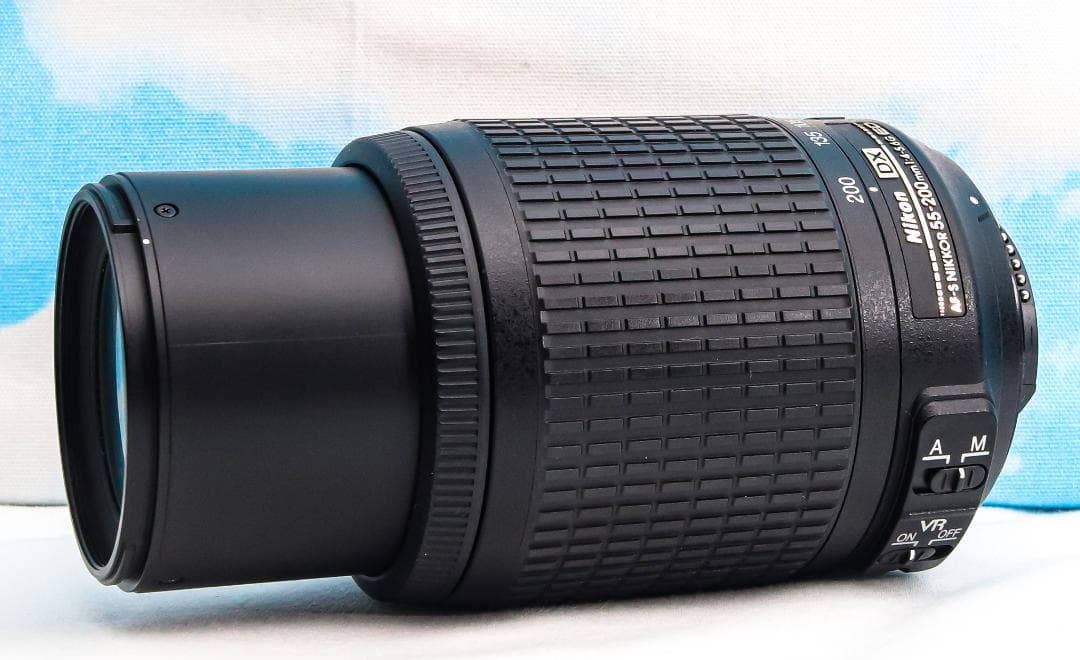 ニコン Nikon AF-S 55-200mm⭐️手振れ補正付き⭐️おでかけに