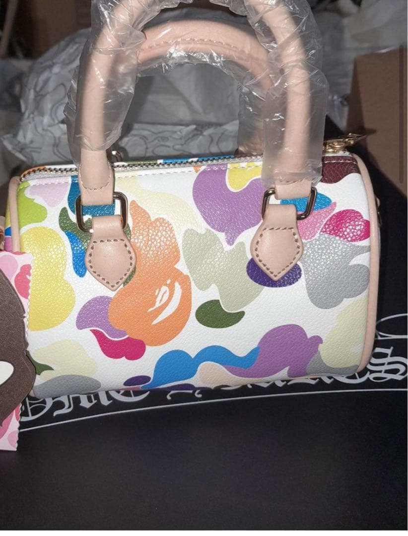 アイドル BAPE MULTI CAMO MINI SHOULDER BAG