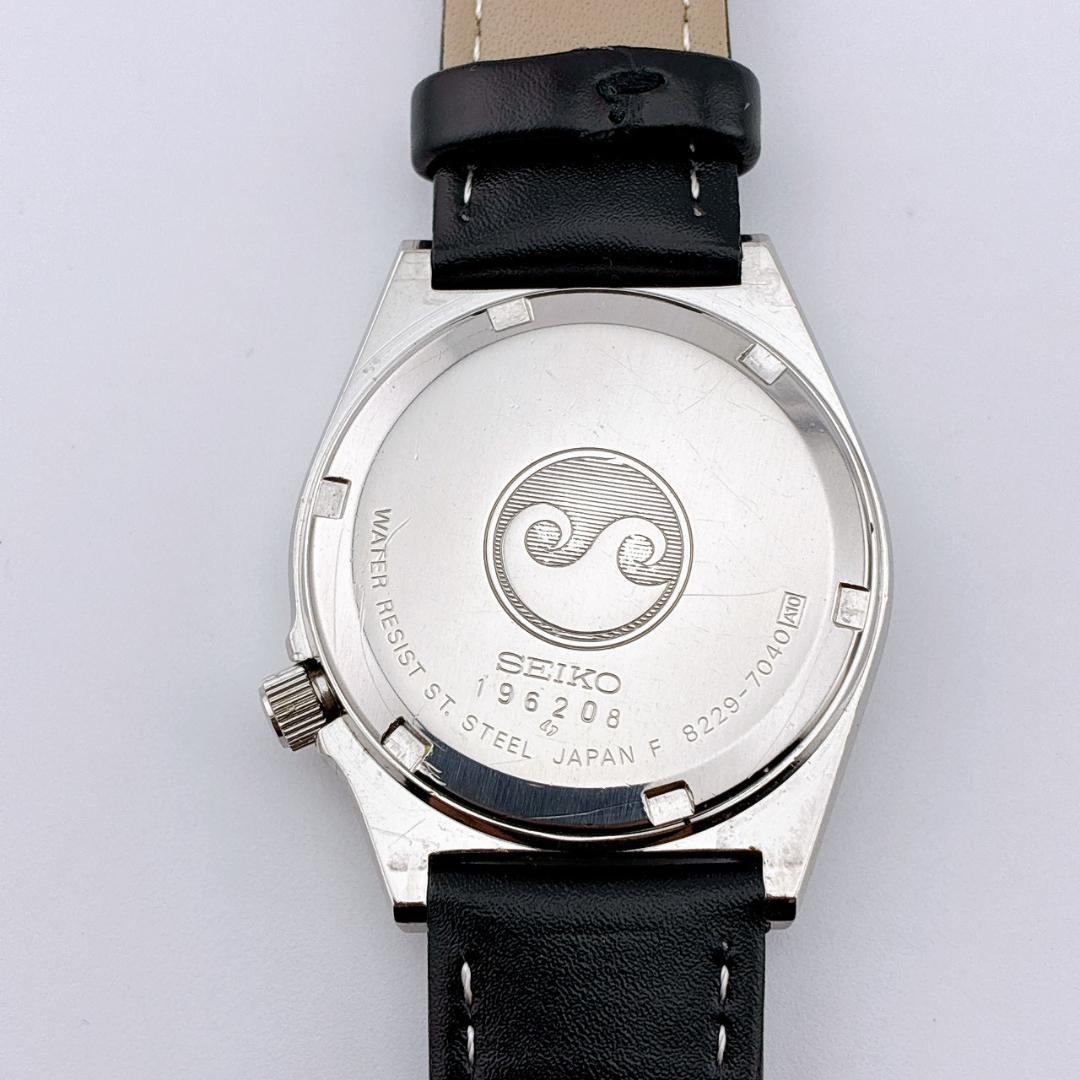 【電池交換済】SEIKO SilverWave　腕時計　新品ベルト　デイデイト