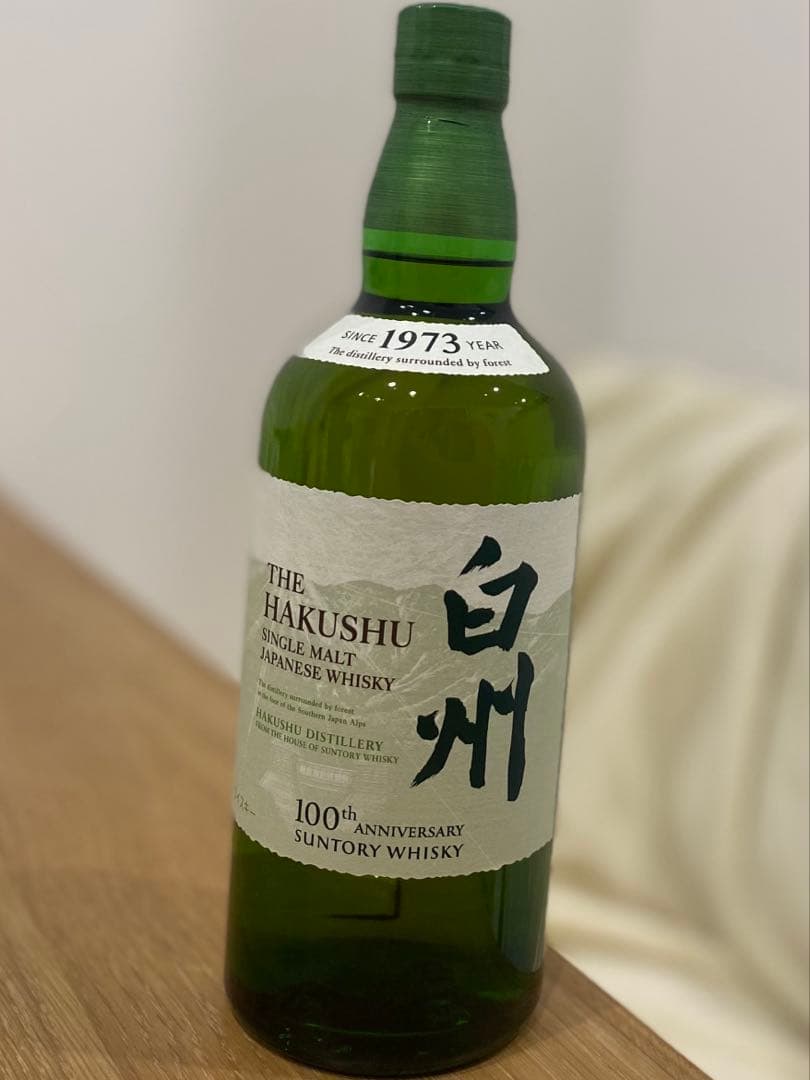 HAKUSHU シングルモルトウイスキー 100周年記念