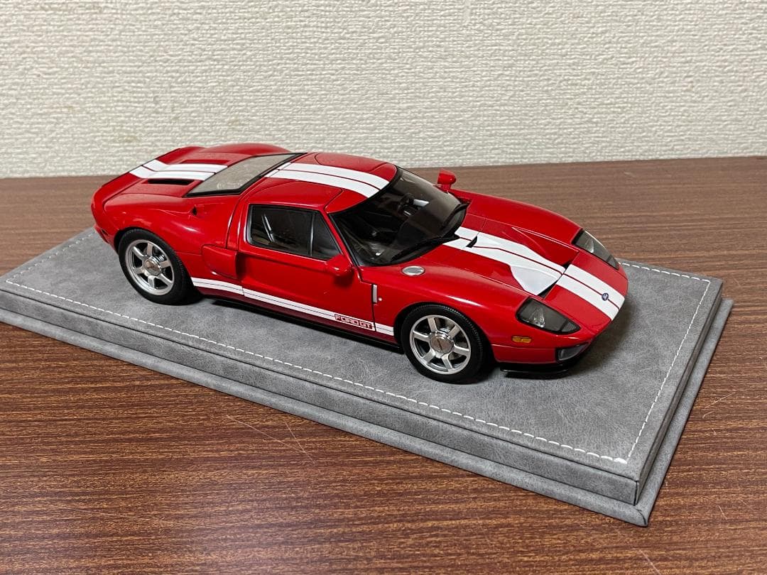 AUTOart ミレニアム 1/18 2005 FORD GT 赤