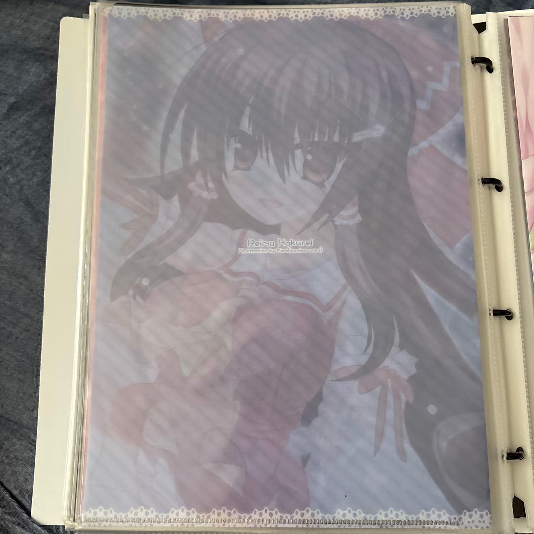 東方project 霊夢　美少女　クリアファイル　VZ8