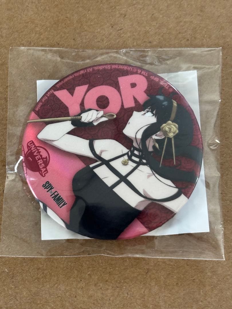 スパイファミリー　USJ すぺしゃる1デイ・パス限定特典 缶バッジ３種