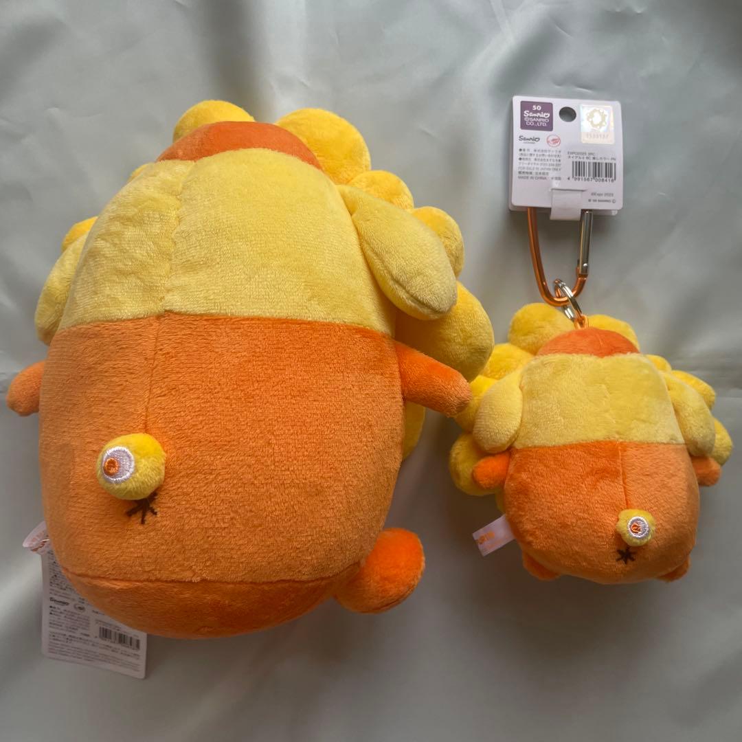 【新品】サンリオ ミャクミャク ぬいぐるみM 推しカラー ポムポムプリン セット