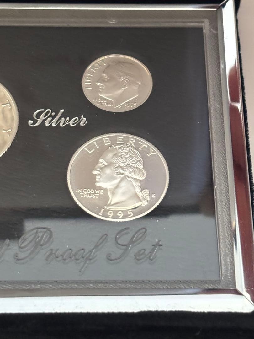 アメリカ造幣局 1995 プレミア シルバー プルーフセット アメリカ合衆国