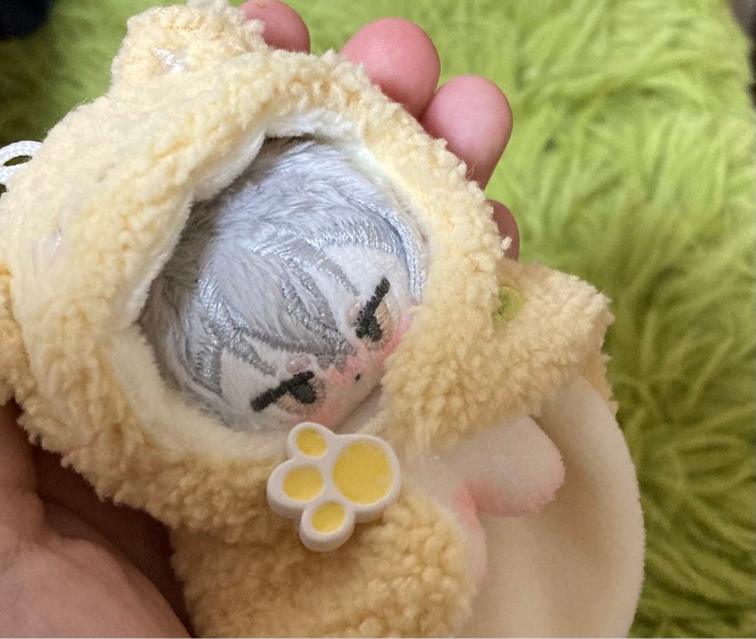 自作ぬいぐるみ・オオカミの男の子