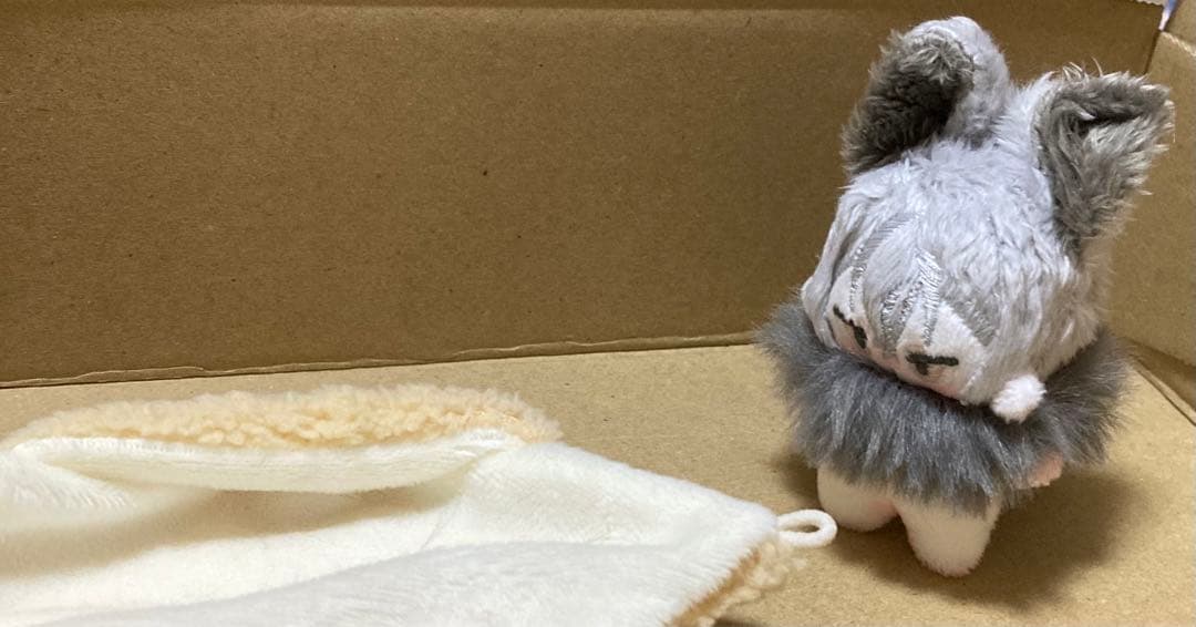 自作ぬいぐるみ・オオカミの男の子