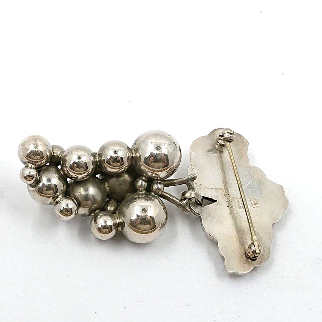   ムーンライトグレープ ブローチ