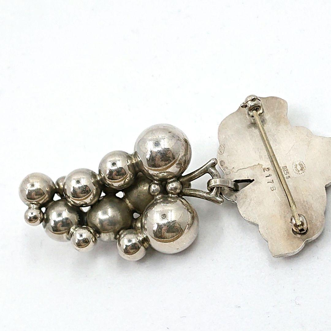   ムーンライトグレープ ブローチ