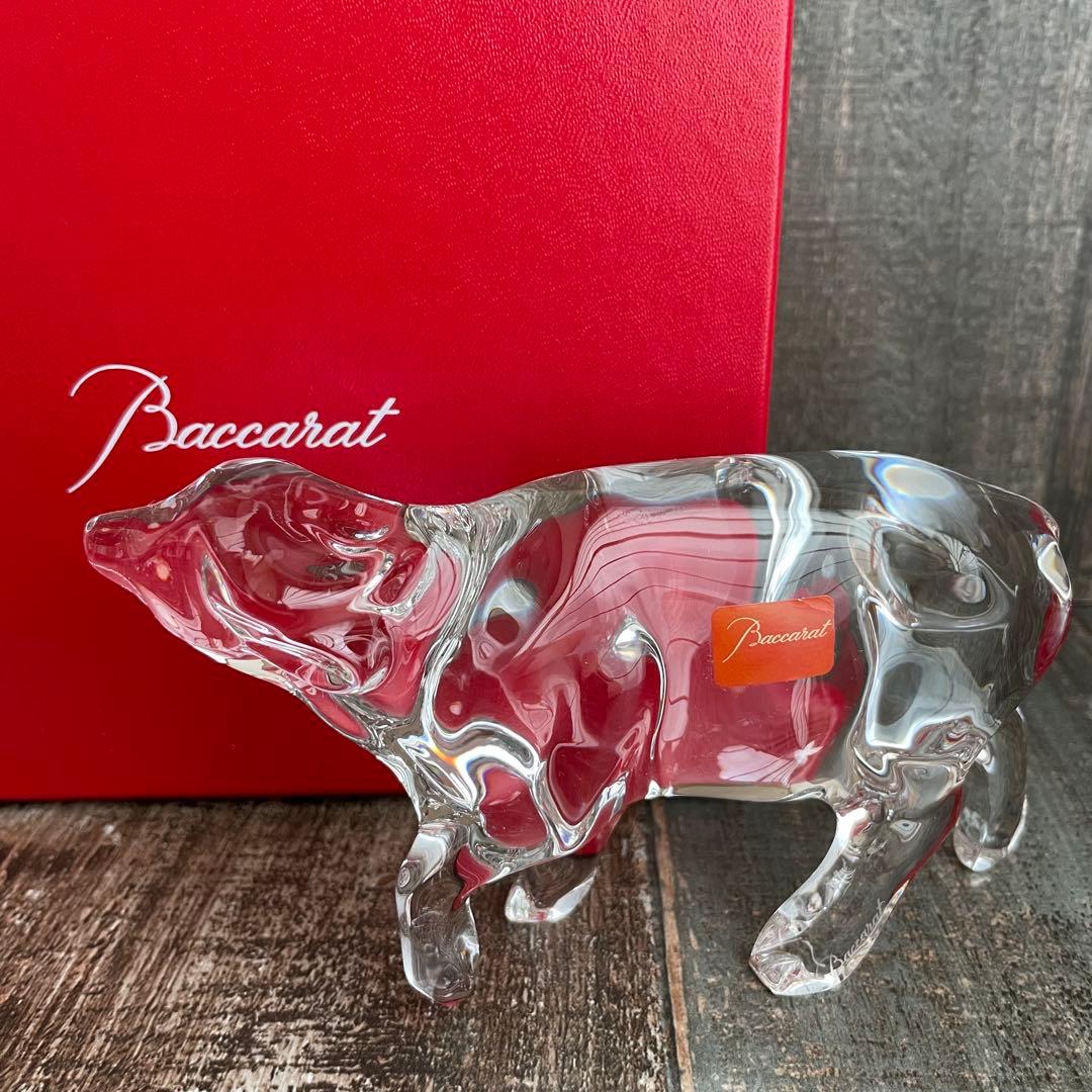 Baccarat 干支　丑年　2009年 クリスタルガラス