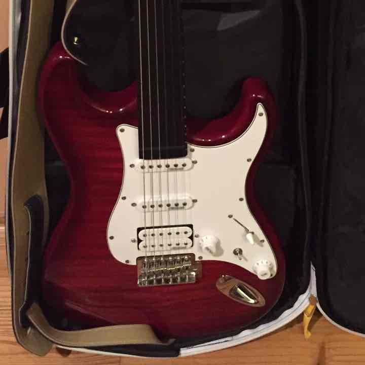 エレキギター 【ケース付き】