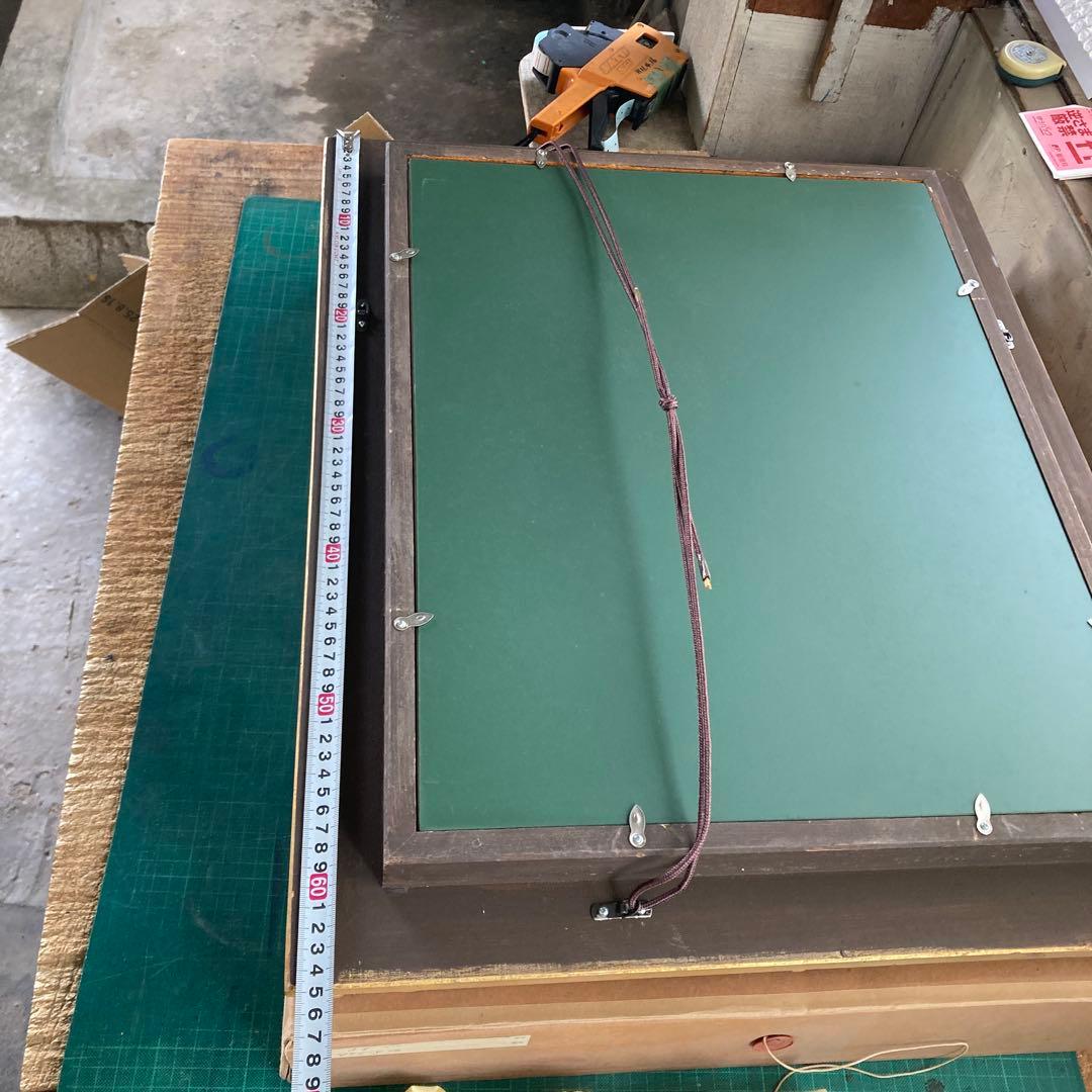 金装飾 P8号 油彩額縁 ゴールドフレーム 布袋 箱付き