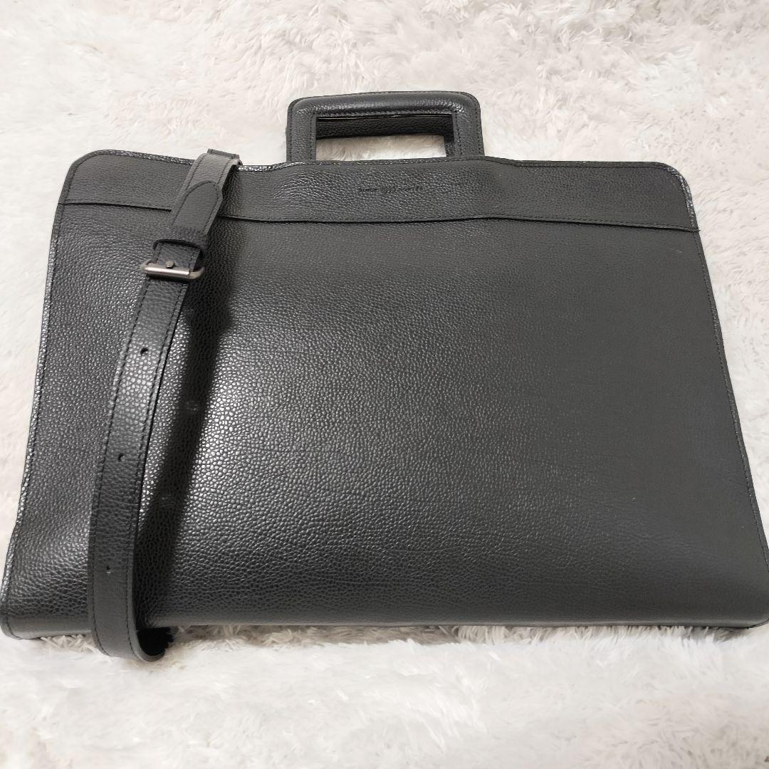ポーター ビジネスバッグ ブリーフケース 本革 ブラック