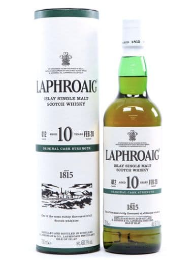 【新品・未開封】ラフロイグ 10年 オリジナルカスクストレングス バッチ 012