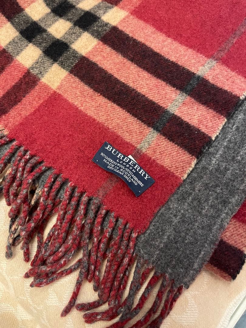 BURBERRY チェックマフラー