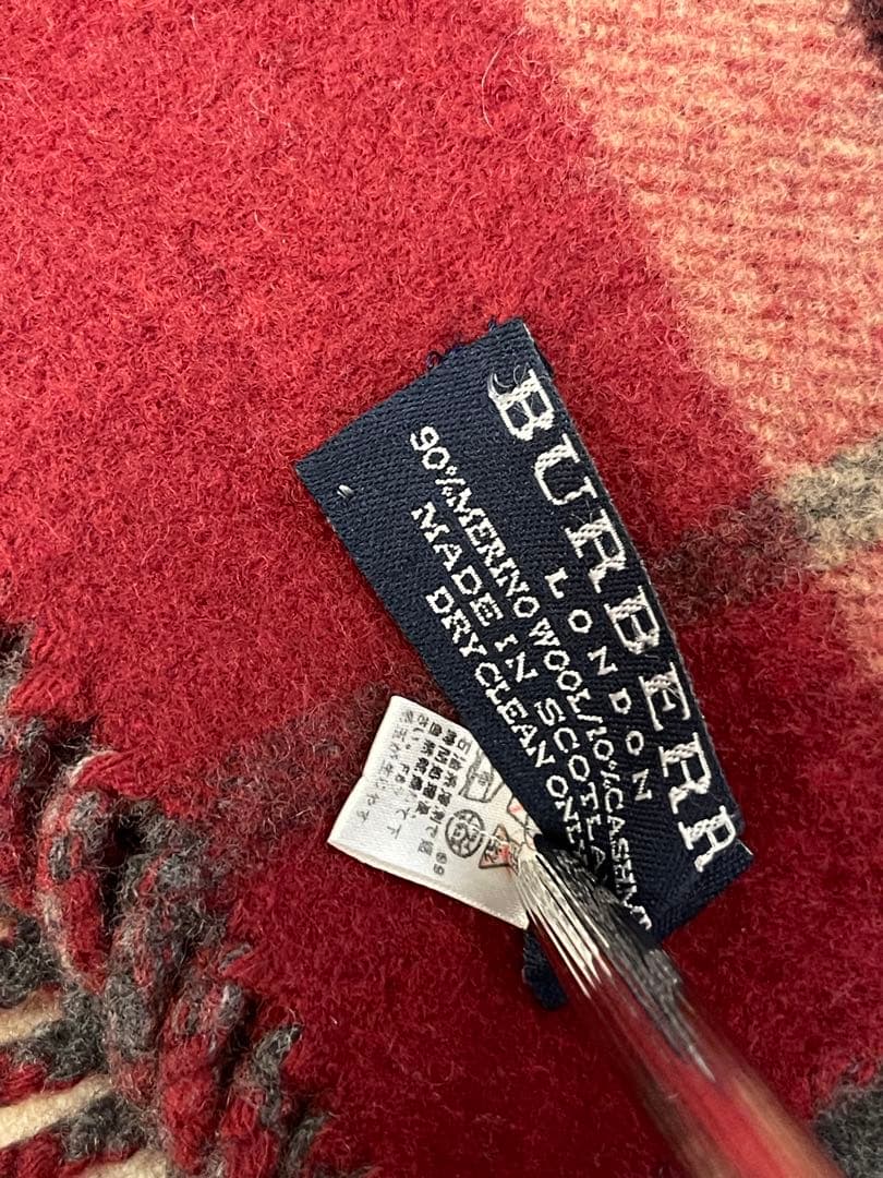 BURBERRY チェックマフラー