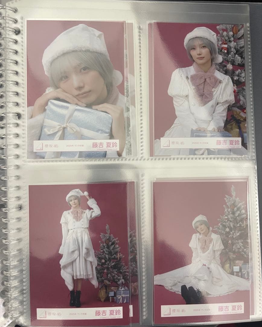 櫻坂46 2025年サンタ衣装 対象メンバーフルコンプセット