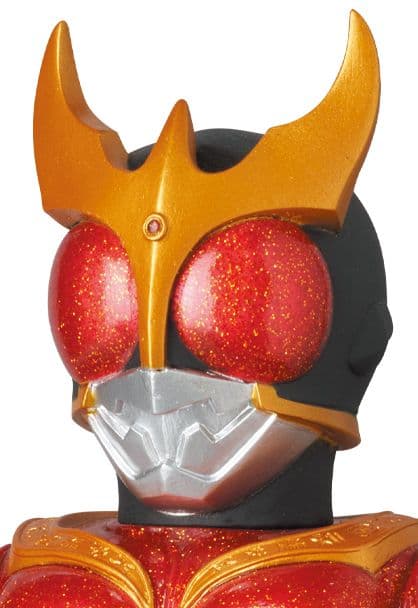 東映レトロソフビコレクション仮面ライダークウガ金ラメ赤クリアVer.超クウガ展