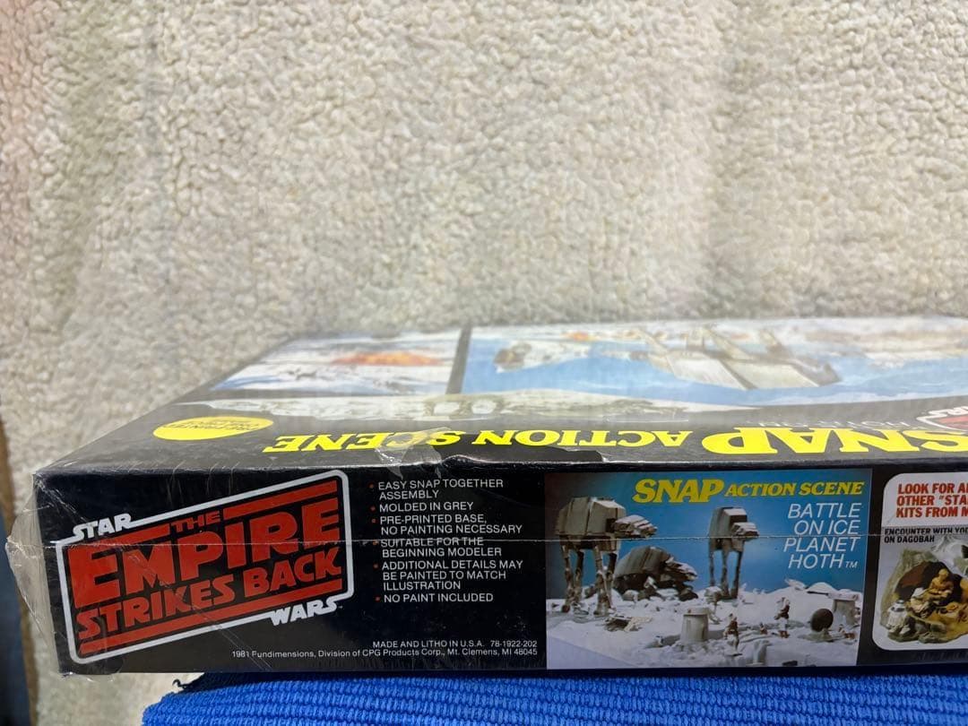 スターウォーズ　バトルオブホス　アクションシーン　ジオラマプラモデル　mpc