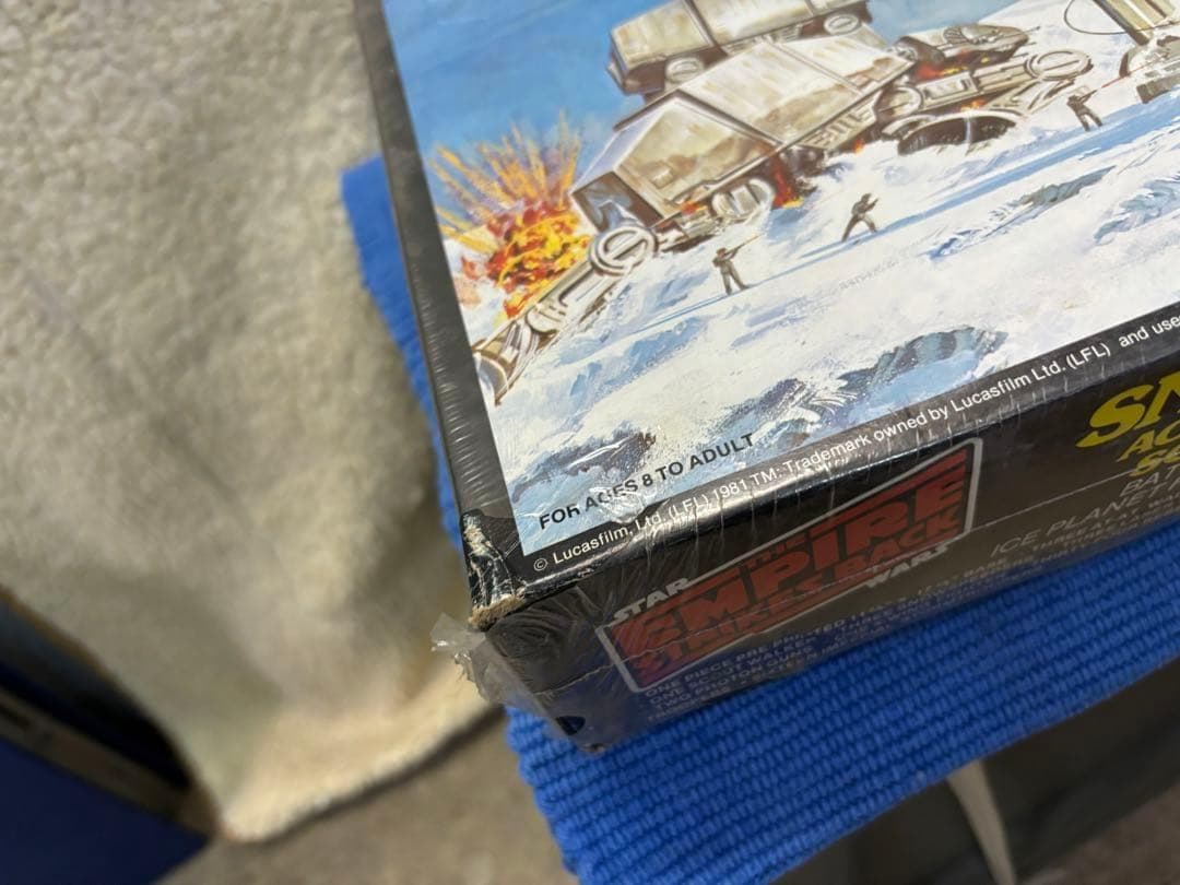 スターウォーズ　バトルオブホス　アクションシーン　ジオラマプラモデル　mpc