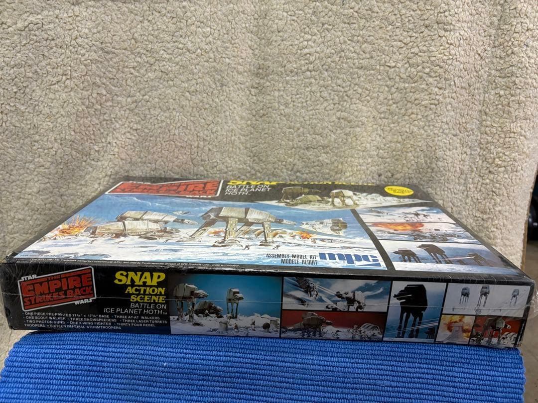 スターウォーズ　バトルオブホス　アクションシーン　ジオラマプラモデル　mpc